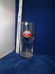 amstel bier glas oud met logo